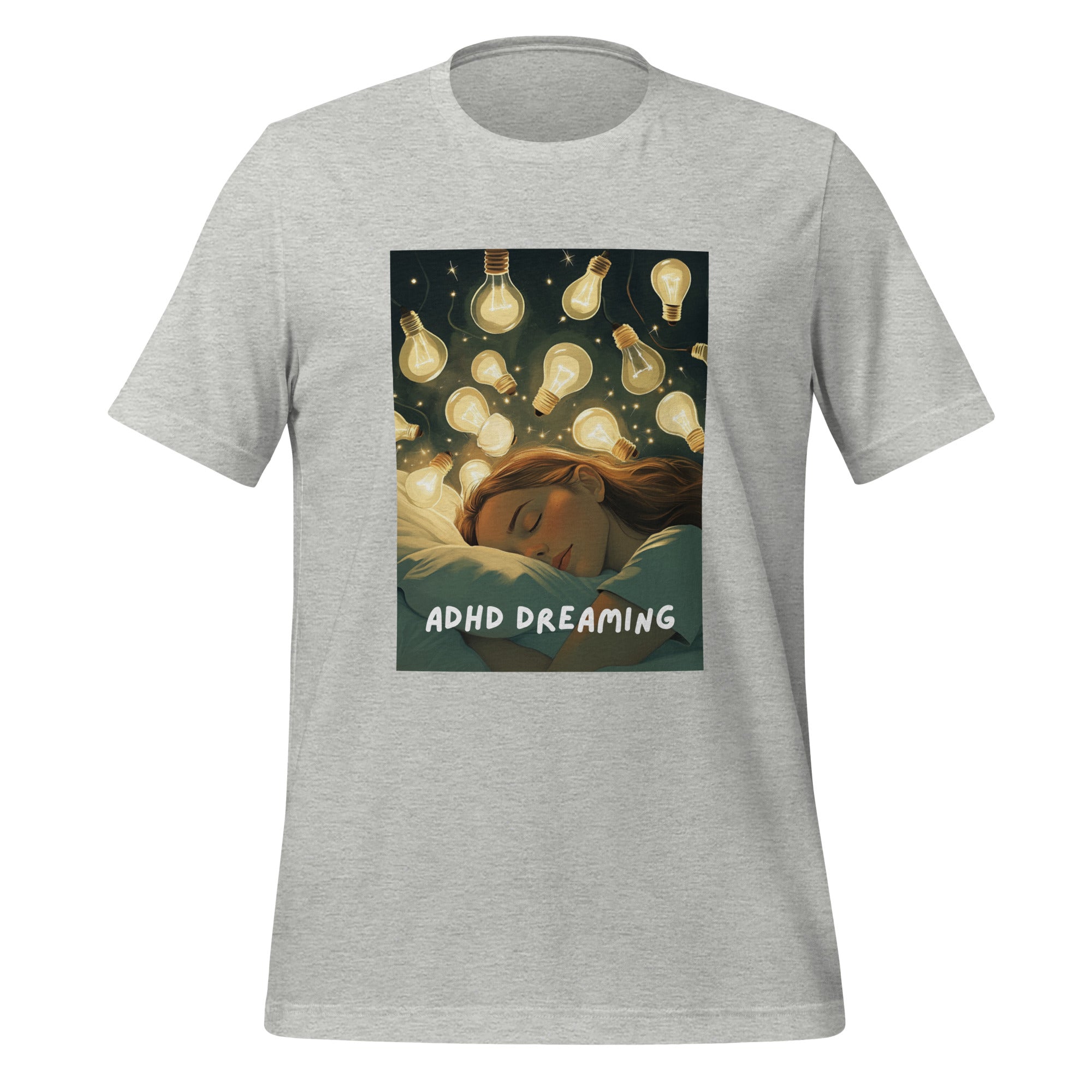 ADHD Dreaming | T-Shirt | The Neurospicy Store Athletic Heather