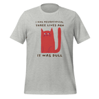 I Was Neurotypical Three Lives Ago | Neurodivergent T-Shirt unisex-staple-t-shirt-athletic-heather-front-67e1a133d0c96 T-Shirt