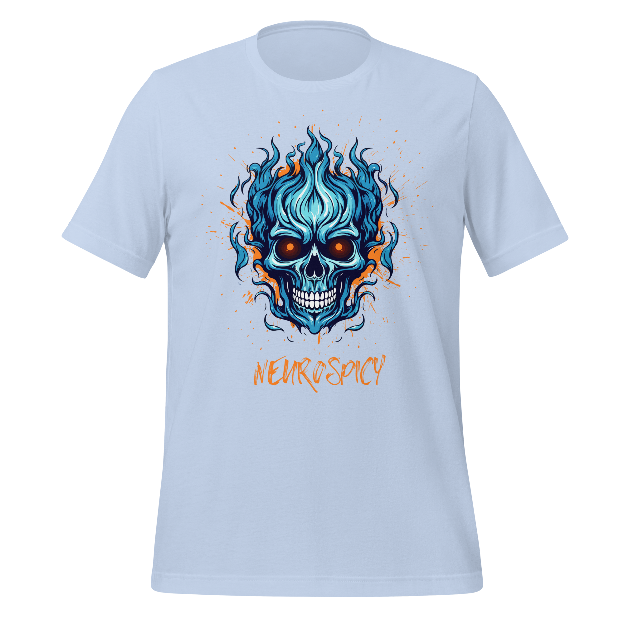 Neurospicy | T-Shirt | The Neurospicy Store Baby Blue