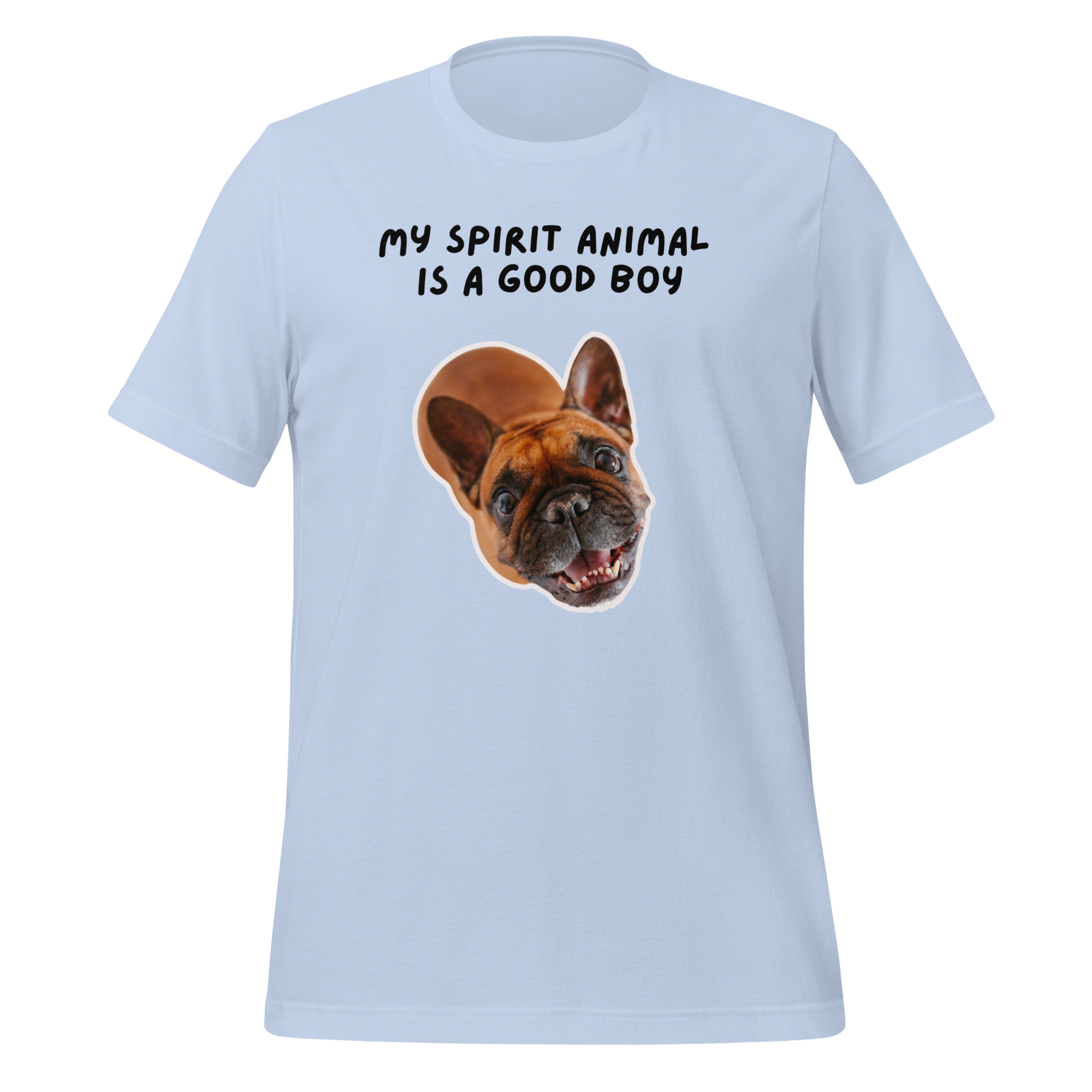 My Spirit Animal Is A Good Boy | T-Shirt | The Neurospicy Store Baby Blue