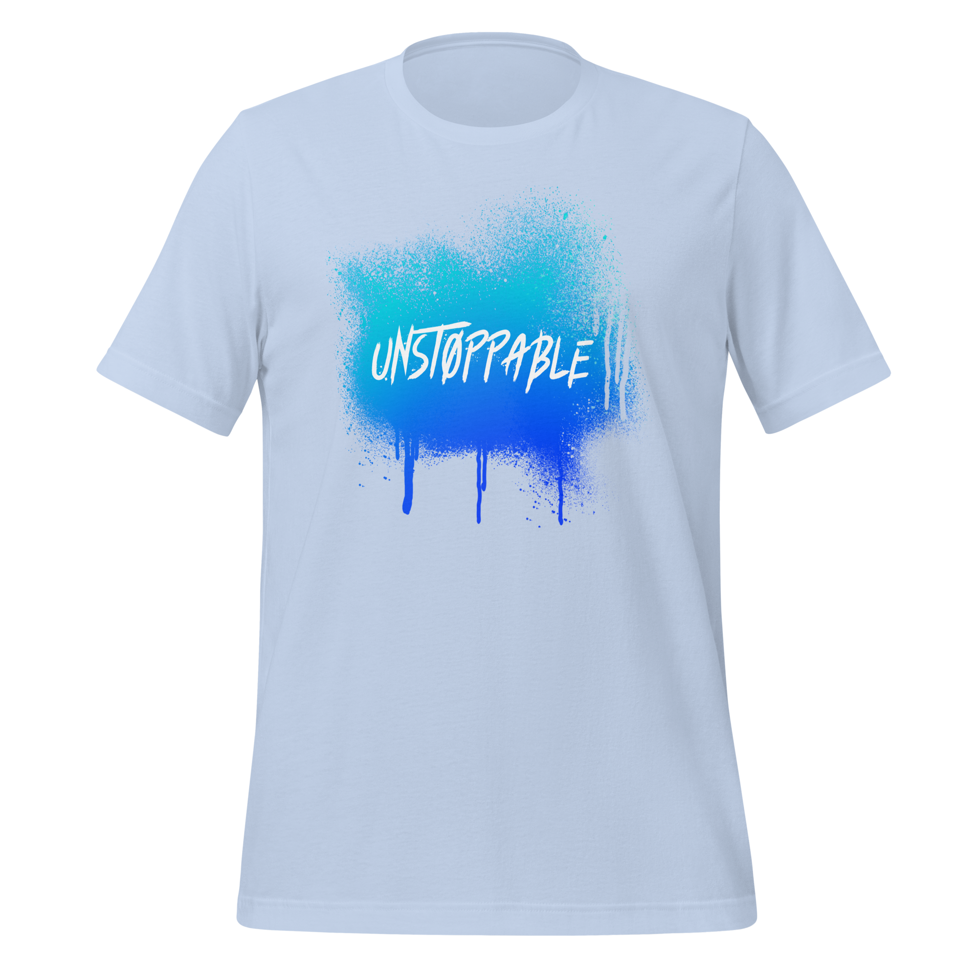 Unstoppable | T-Shirt | The Neurospicy Store Baby Blue