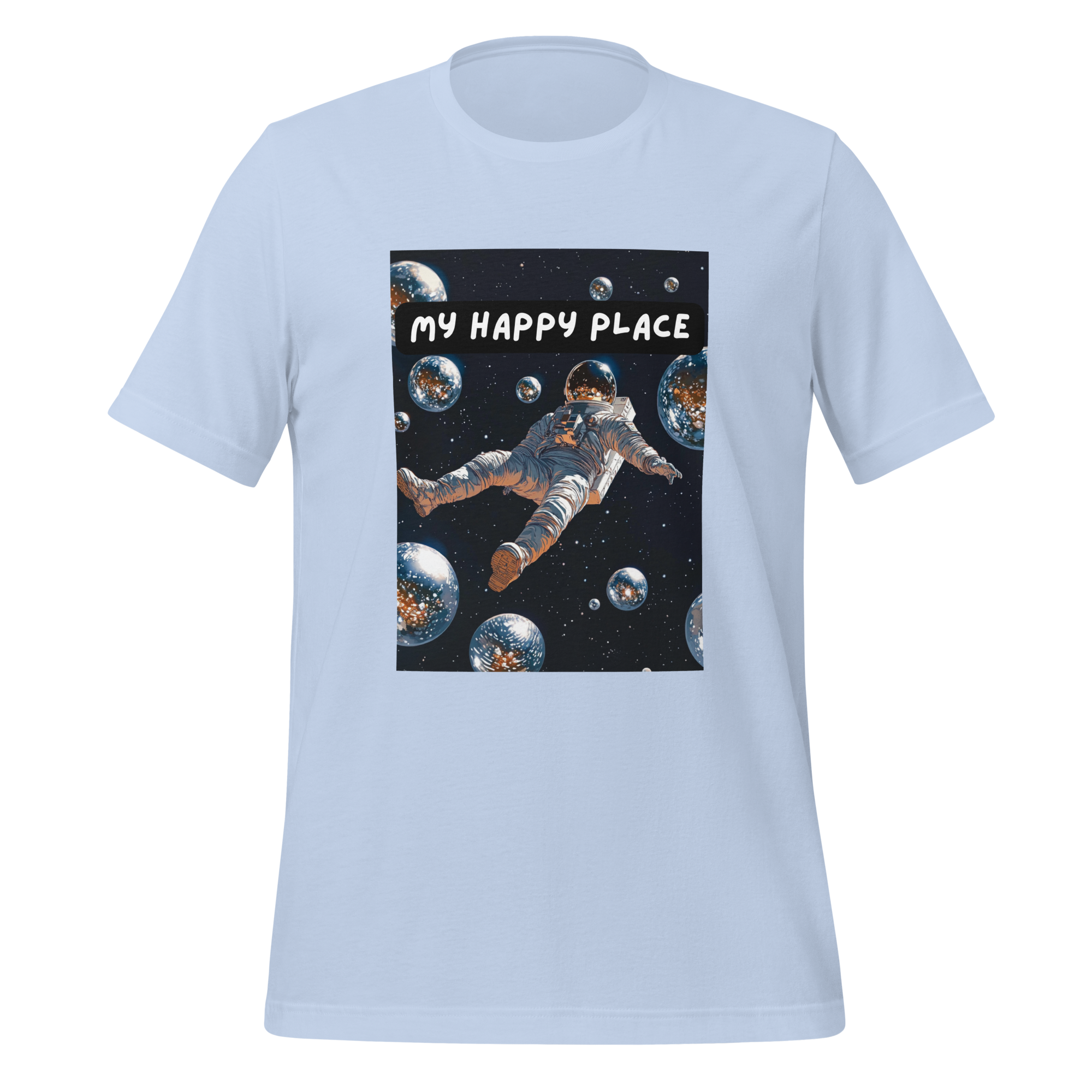 My Happy Place | T-Shirt | The Neurospicy Store Baby Blue