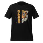 Neurospicy Tiger | Unisex T-Shirt | ND Tees with Attitude unisex-staple-t-shirt-black-front-67dfaf94a3a08 T-Shirt