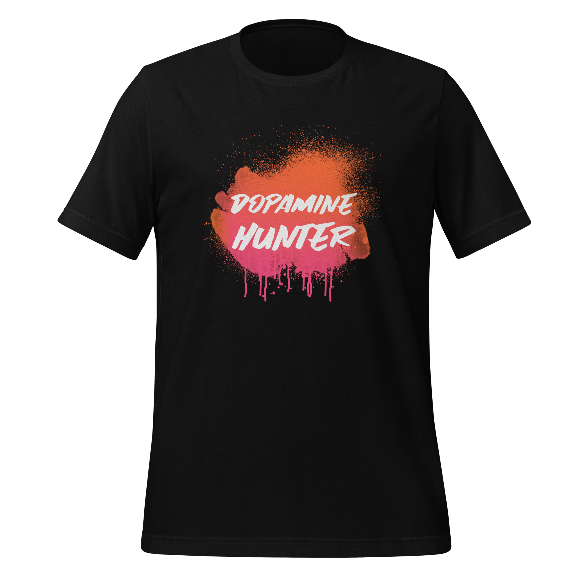 Dopamine Hunter | T-Shirt | The Neurospicy Store Black