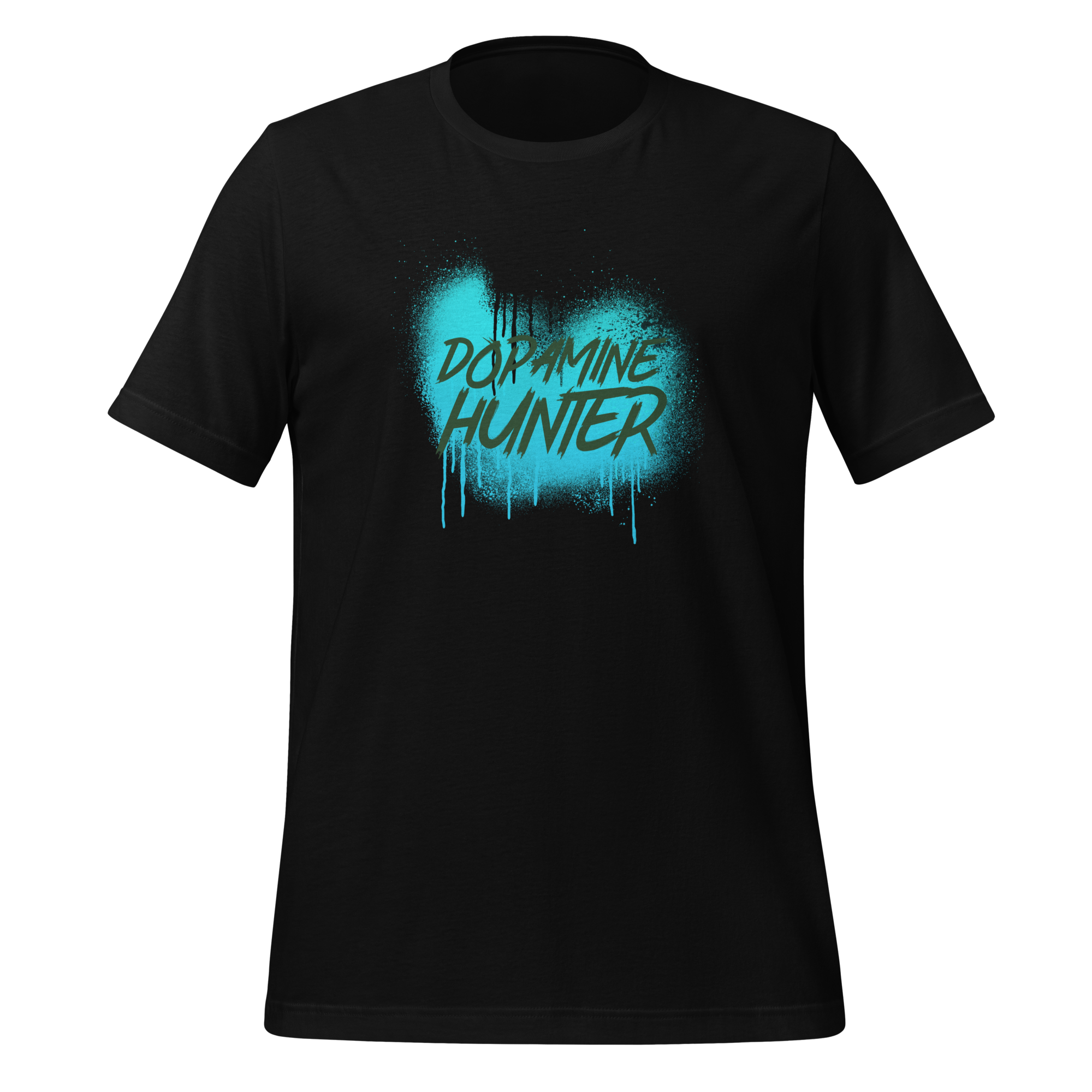 Dopamine Hunter | T-Shirt | The Neurospicy Store Black