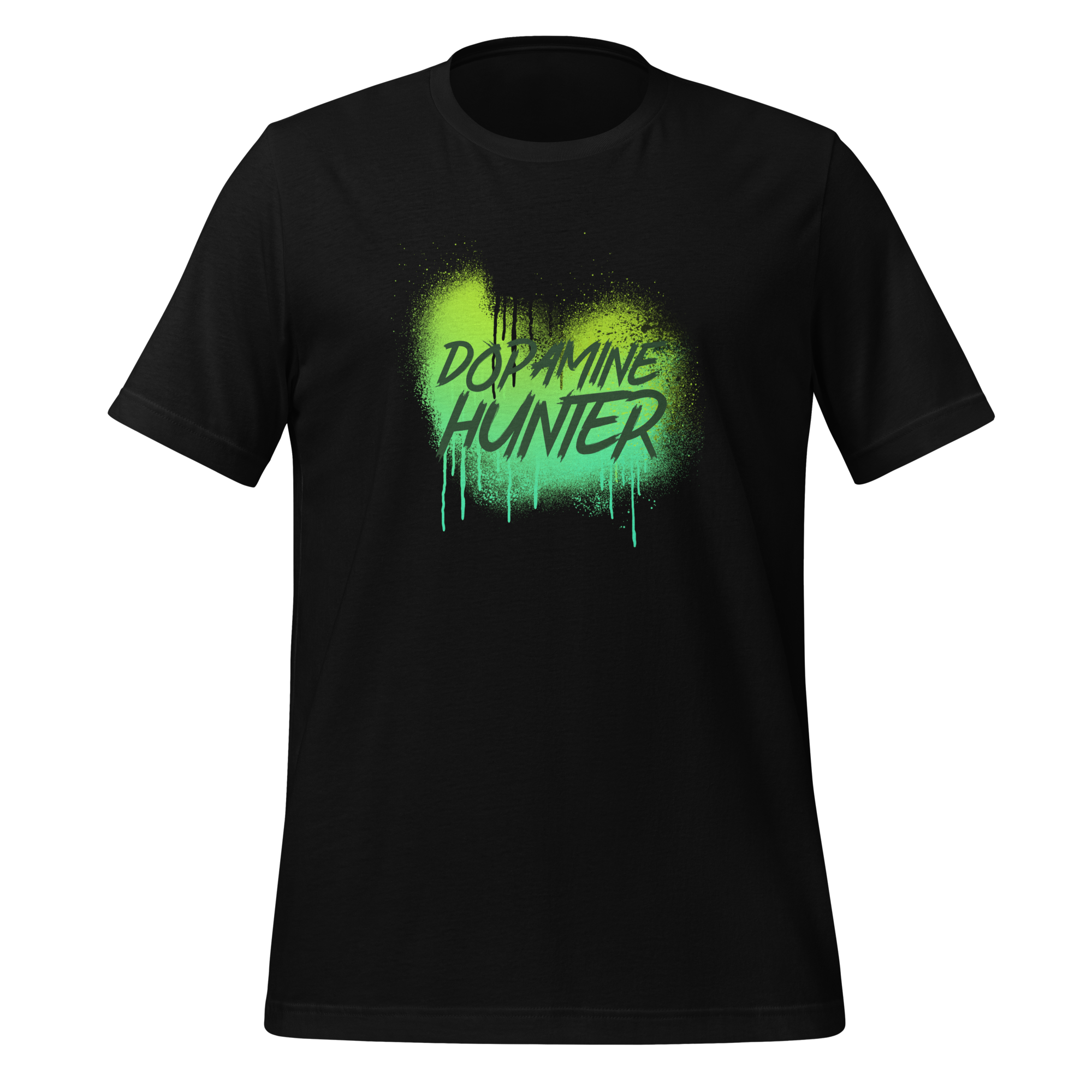 Dopamine Hunter | T-Shirt | The Neurospicy Store Black