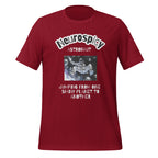 Neurospicy Astronaut: Jumping from One Shiny Planet to Another | T-Shirt | ADHD Gift unisex-staple-t-shirt-cardinal-front-67d17f0e711b3