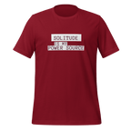 Solitude Is My Power Source | Unapologetic Introvert Tee unisex-staple-t-shirt-cardinal-front-67e04b575874f T-Shirt