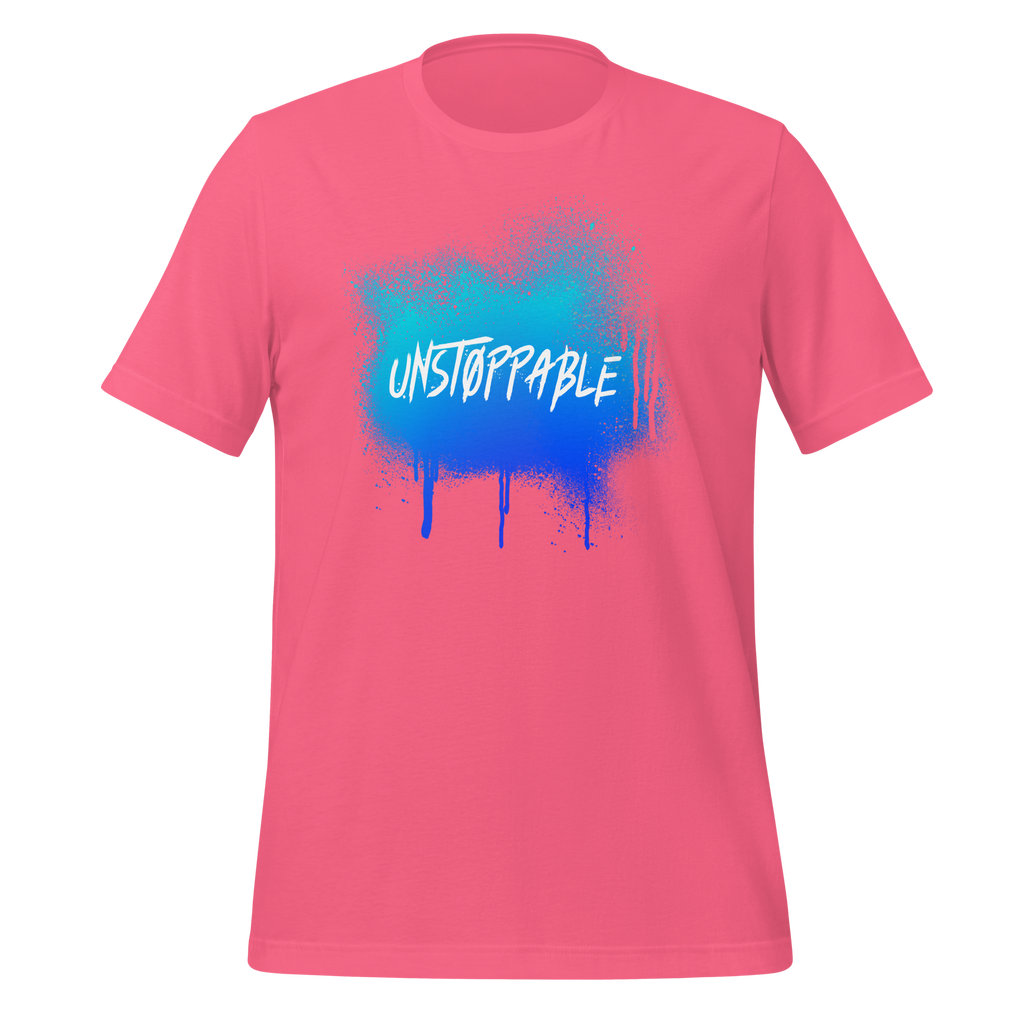 Unstoppable | T-Shirt | The Neurospicy Store Charity Pink