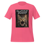 Well, Who Did You Think Invented Neurospicy?? | Unisex T-Shirt | Neurospicy Gifts unisex-staple-t-shirt-charity-pink-front-67e181fb5ec6f