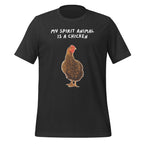 My Spirit Animal Is A Chicken | Spirit Animals | Unisex Tee unisex-staple-t-shirt-dark-grey-front-67defe839d477 T-Shirt