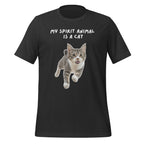 My Spirit Animal Is A Cat | Unisex T-Shirt | Spirit Animals unisex-staple-t-shirt-dark-grey-front-67df04359ff1d T-Shirt