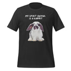 My Spirit Animal Is A Rabbit | Spirit Animals | Unisex Tee unisex-staple-t-shirt-dark-grey-front-67dfa87d8e65d T-Shirt