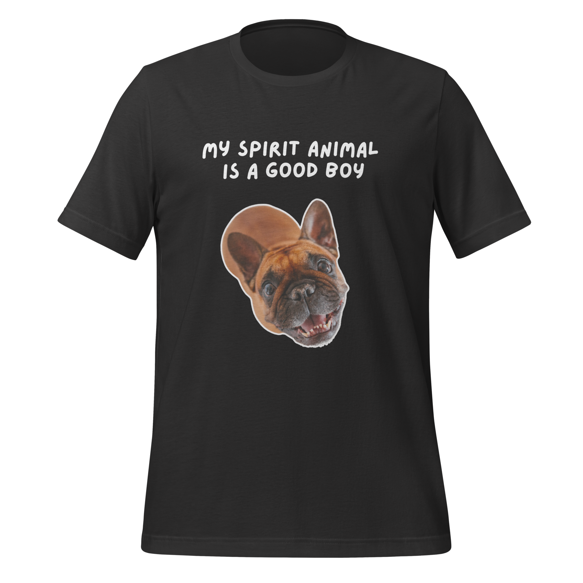 My Spirit Animal Is A Good Boy | T-Shirt | The Neurospicy Store Dark Grey