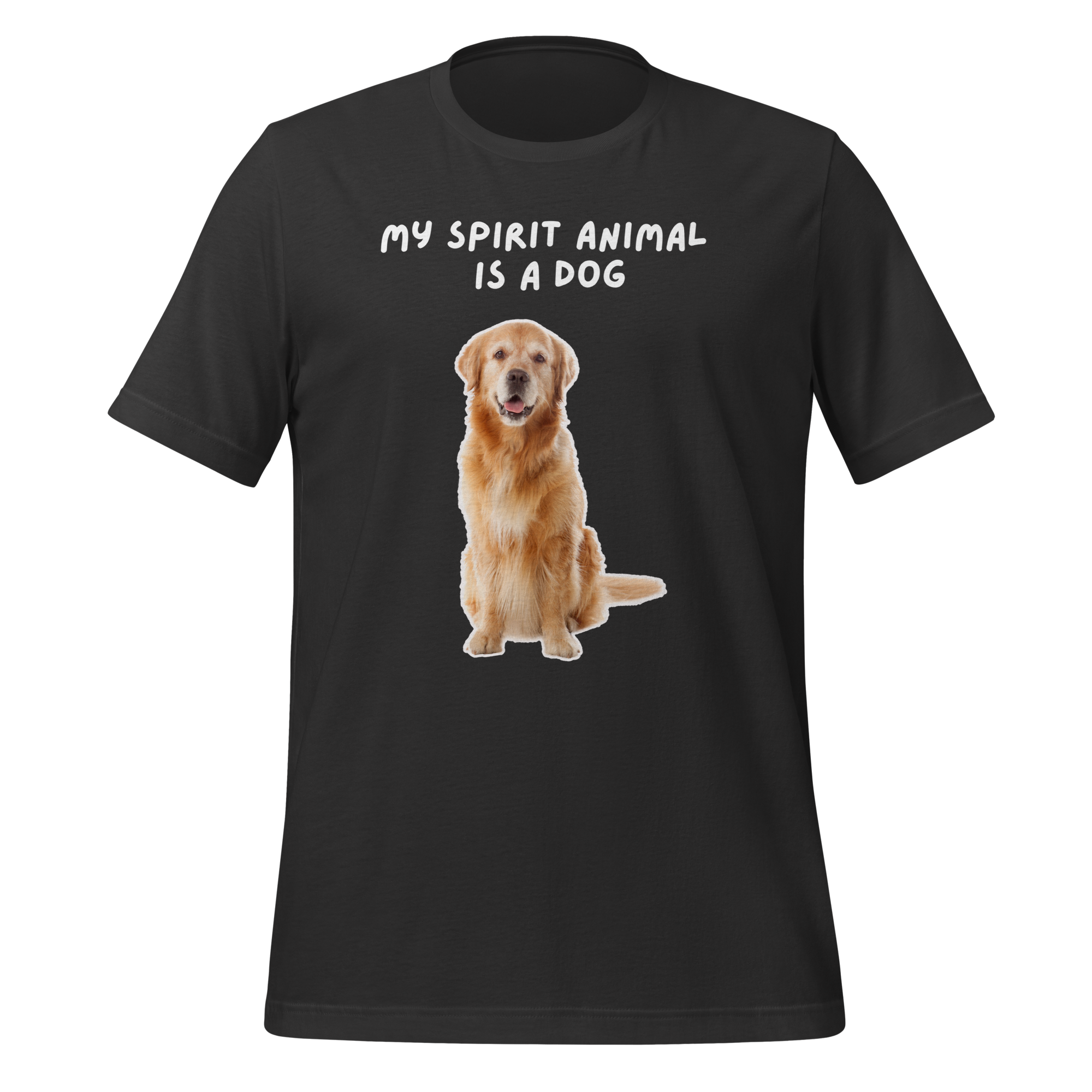 My Spirit Animal Is A Dog | T-Shirt | The Neurospicy Store Dark Grey