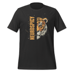 Neurospicy Tiger | Unisex T-Shirt | ND Tees with Attitude unisex-staple-t-shirt-dark-grey-front-67dfaf9494d2f T-Shirt