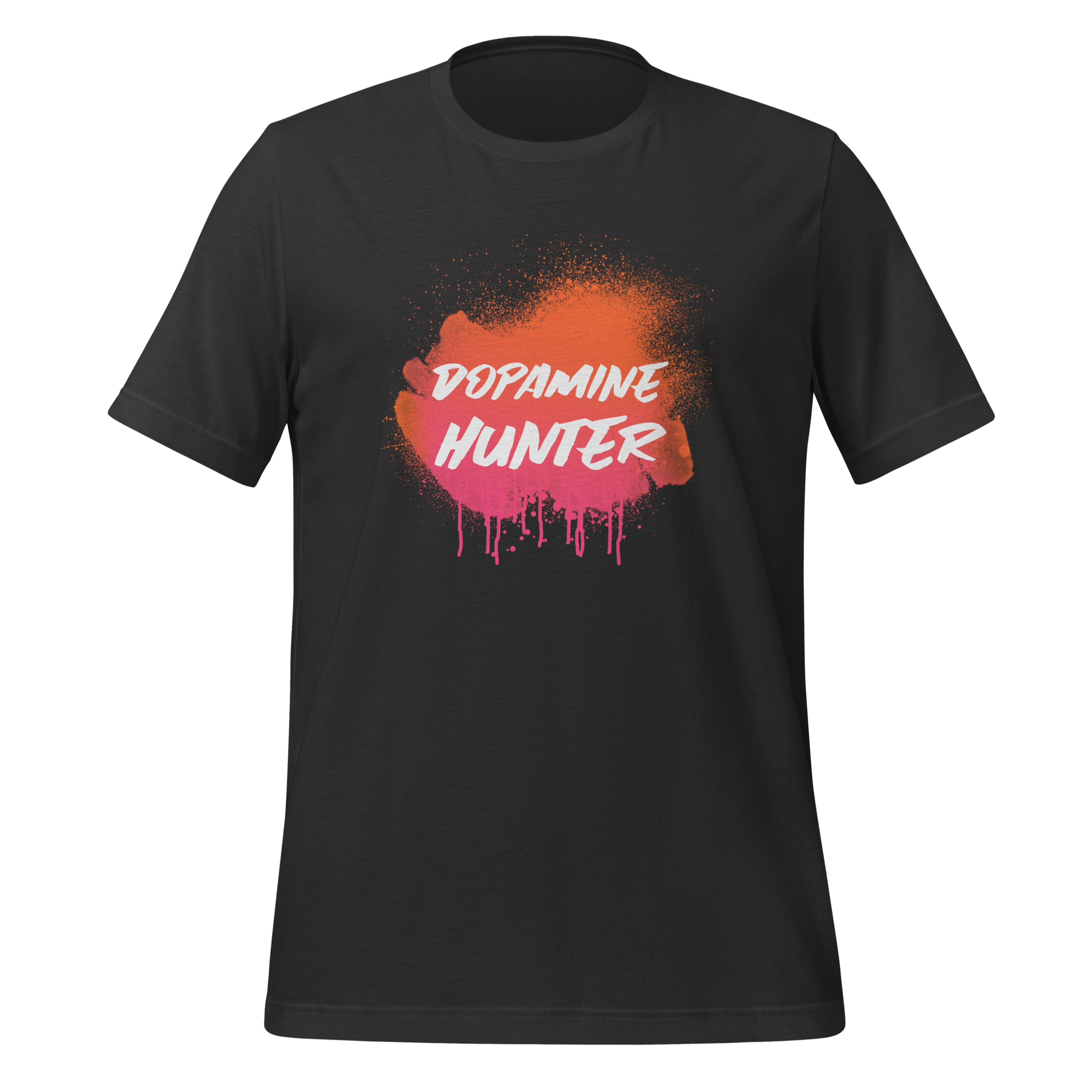 Dopamine Hunter | T-Shirt | The Neurospicy Store Dark Grey
