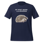 My Spirit Animal Is A Hedgehog | Spirit Animals | Unisex Tee unisex-staple-t-shirt-navy-front-67defd158d5e4 T-Shirt