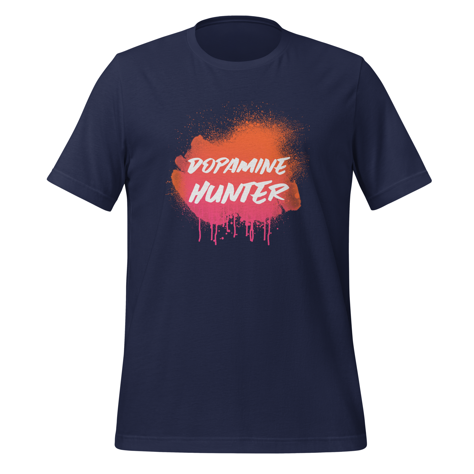 Dopamine Hunter | T-Shirt | The Neurospicy Store Navy