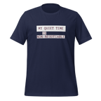 My Quiet Time Is Non-Negotiable | Introvert T-Shirt unisex-staple-t-shirt-navy-front-67e04f4e3f0c5 T-Shirt
