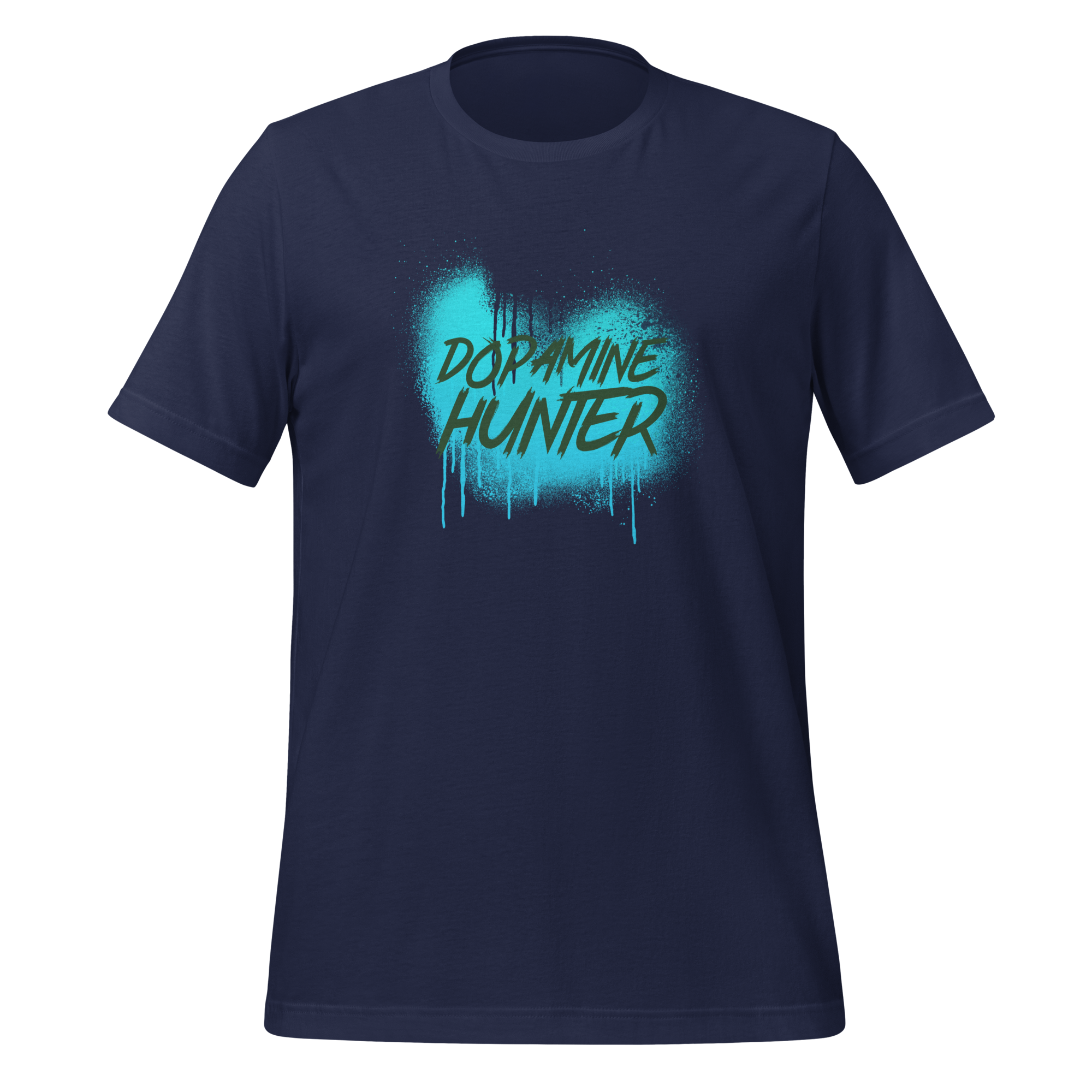 Dopamine Hunter | T-Shirt | The Neurospicy Store Navy