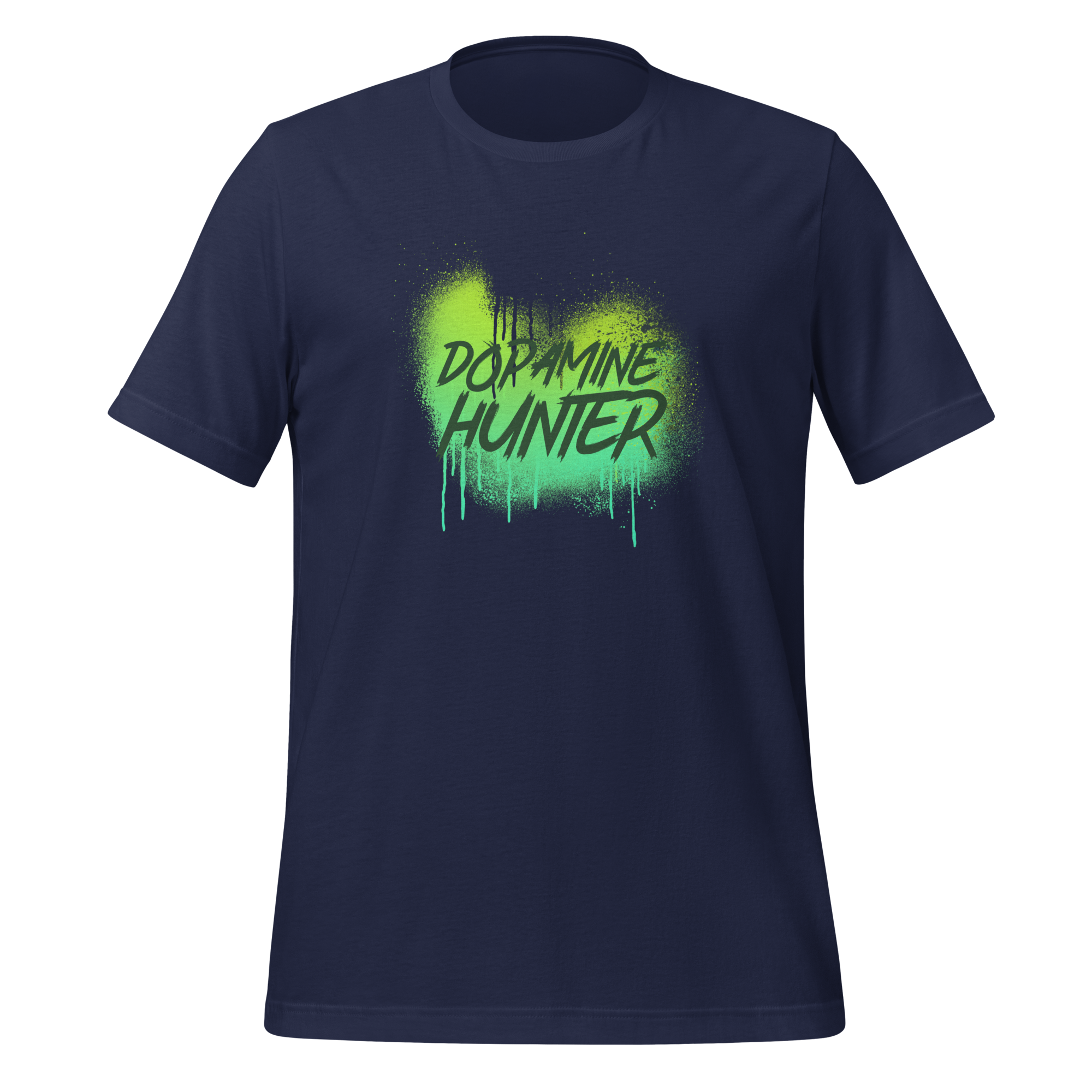 Dopamine Hunter | T-Shirt | The Neurospicy Store Navy