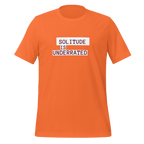 Solitude Is Underrated | Unapologetic Neurodivergent Tee unisex-staple-t-shirt-orange-front-67e04d3b1c724 T-Shirt