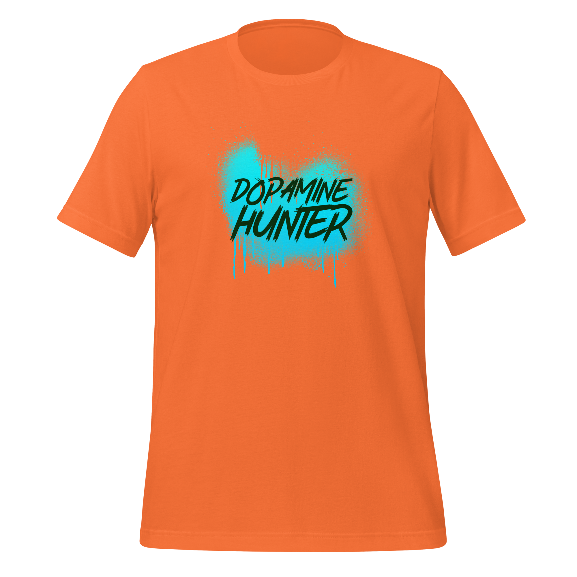 Dopamine Hunter | T-Shirt | The Neurospicy Store Orange