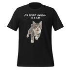 My Spirit Animal Is A Cat | Unisex T-Shirt | Spirit Animals unisex-staple-t-shirt-vintage-black-front-67df04357d0c9 T-Shirt