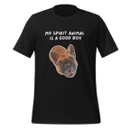 My Spirit Animal Is A Good Boy | Spirit Animals | Unisex Tee unisex-staple-t-shirt-vintage-black-front-67dfa94283496 T-Shirt
