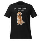 My Spirit Animal Is A Dog | Unisex T-Shirt | Spirit Animals unisex-staple-t-shirt-vintage-black-front-67dfaa480e750 T-Shirt