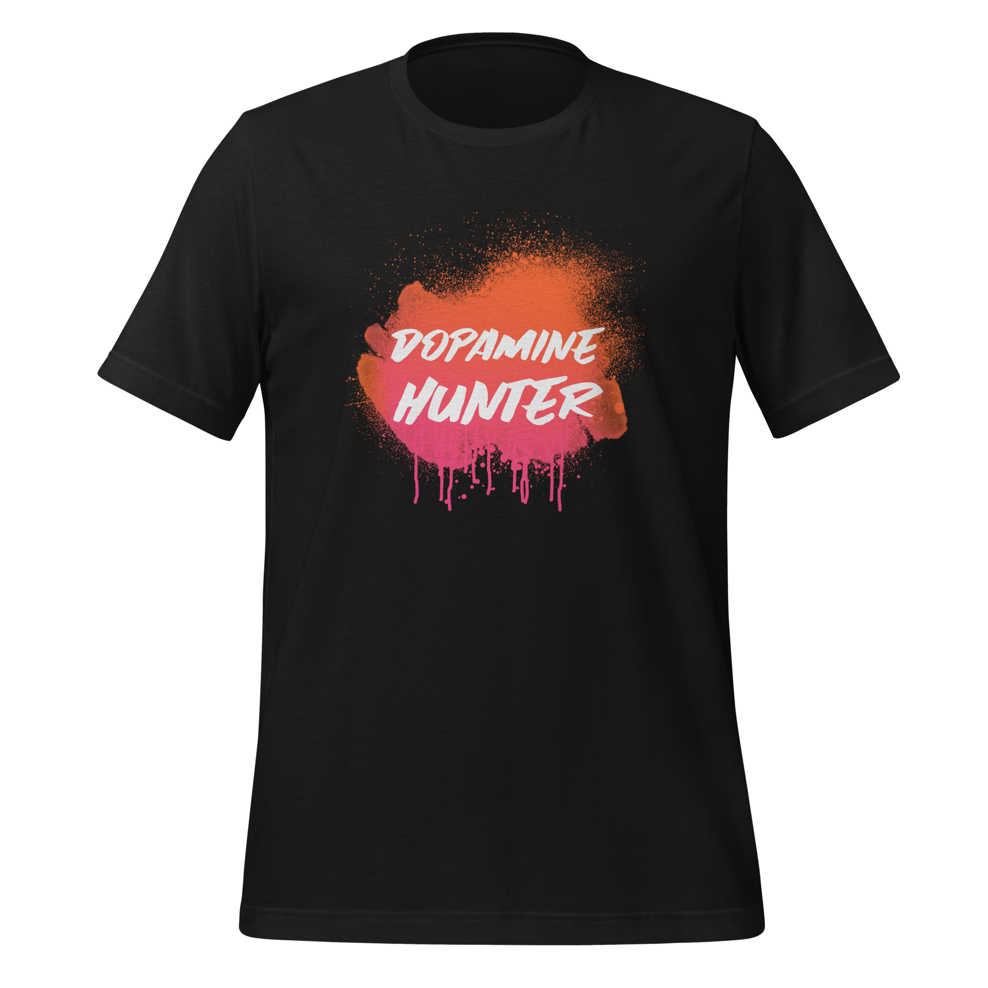 Dopamine Hunter | T-Shirt | The Neurospicy Store Vintage Black