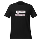 Solitude Is Underrated | Unapologetic Neurodivergent Tee unisex-staple-t-shirt-vintage-black-front-67e04d3aea454 T-Shirt