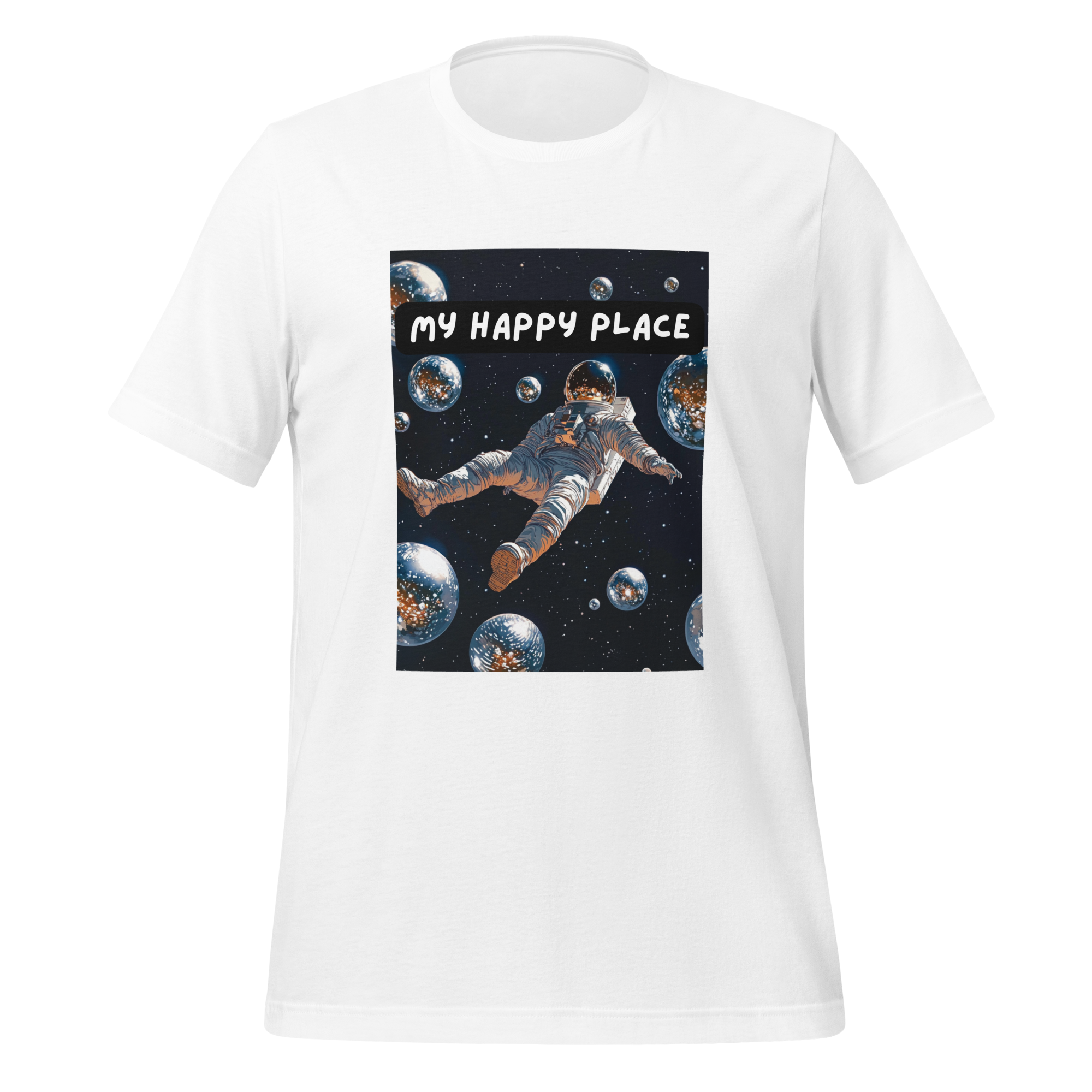 My Happy Place | T-Shirt | The Neurospicy Store White
