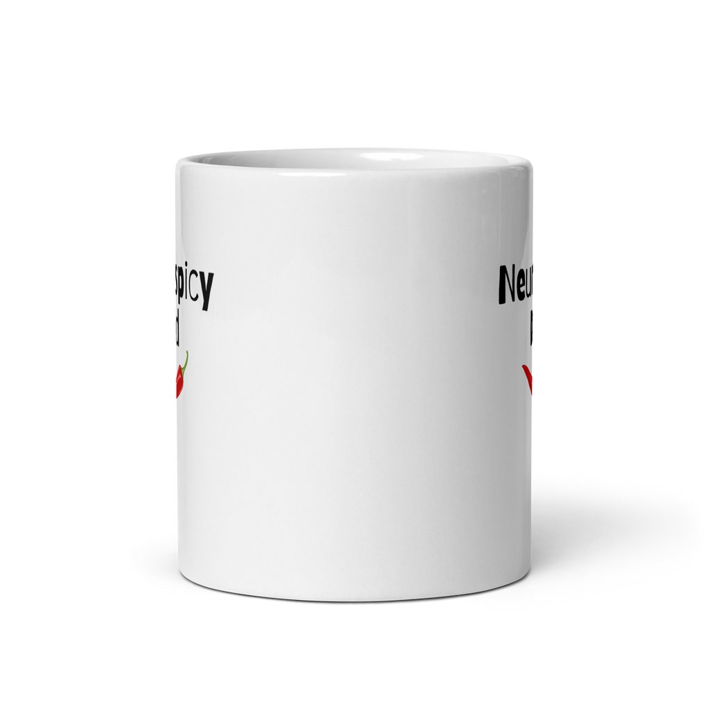Neurospicy Dad | White Glossy Mug | The Neurospicy Store