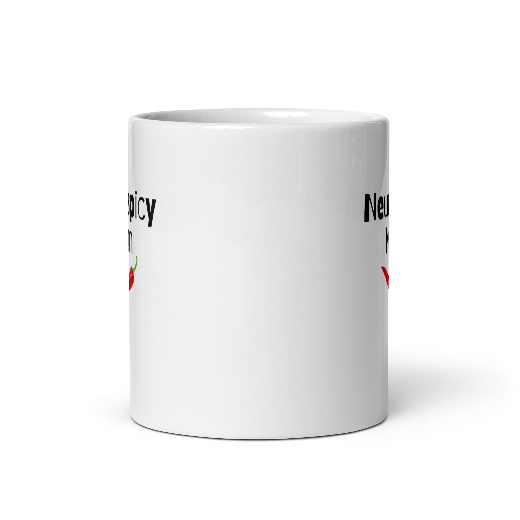 Neurospicy Mom | White Glossy Mug | The Neurospicy Store