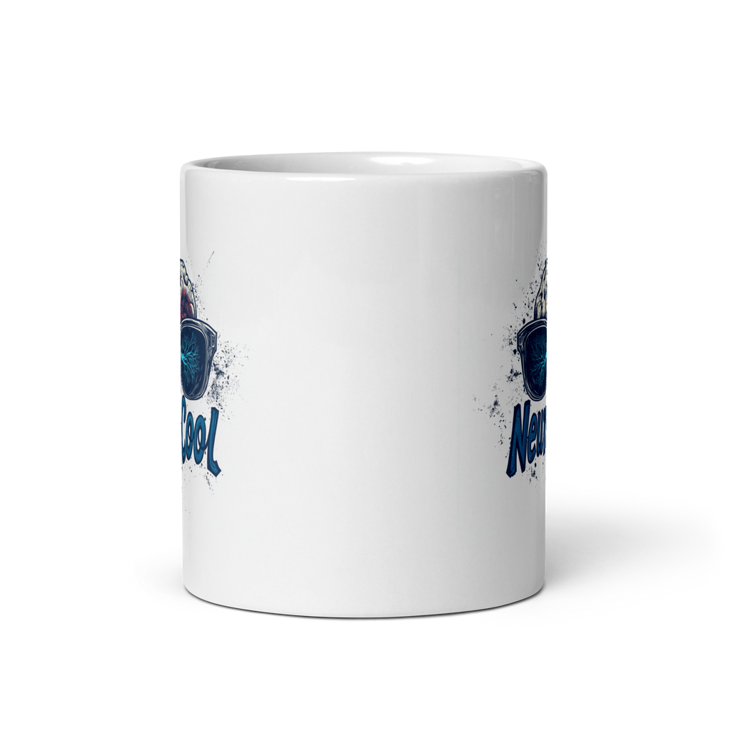 Neuro-Cool | White Glossy Mug | The Neurospicy Store