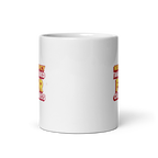 Neurospicy And Wired For Greatness | White Glossy Mug | The Neurospicy Store