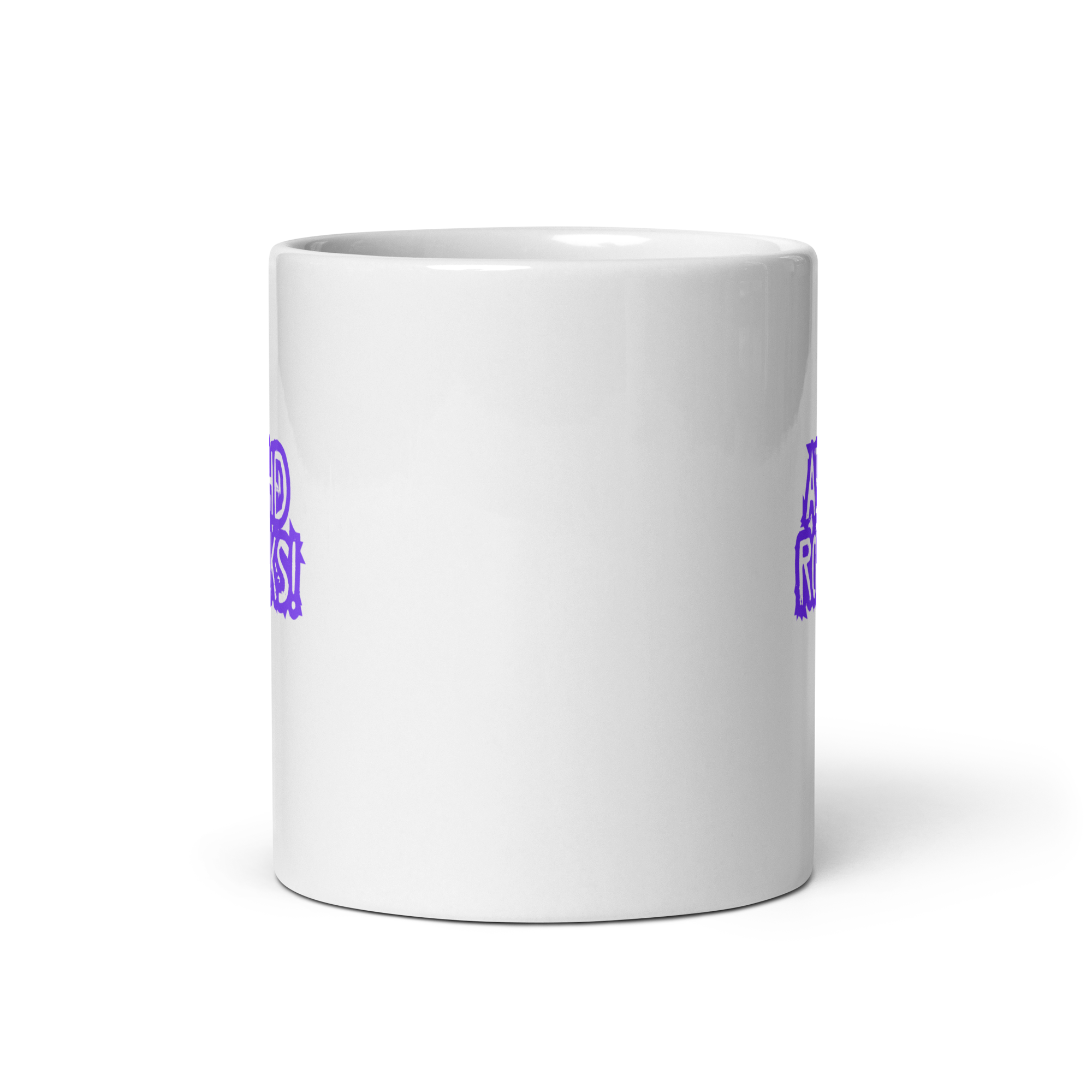 ADHD Rocks! | White Glossy Mug | The Neurospicy Store