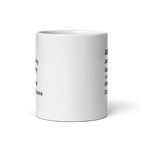 ADHD Actively Darting (in a) Hundred Directions | White Glossy Mug | The Neurospicy Store