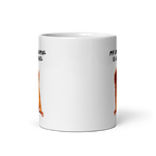 My Spirit Animal is A Squirrel | White Glossy Mug | The Neurospicy Store