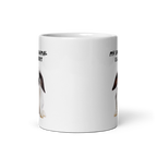 My Spirit Animal Is A Rabbit | White Glossy Mug | The Neurospicy Store