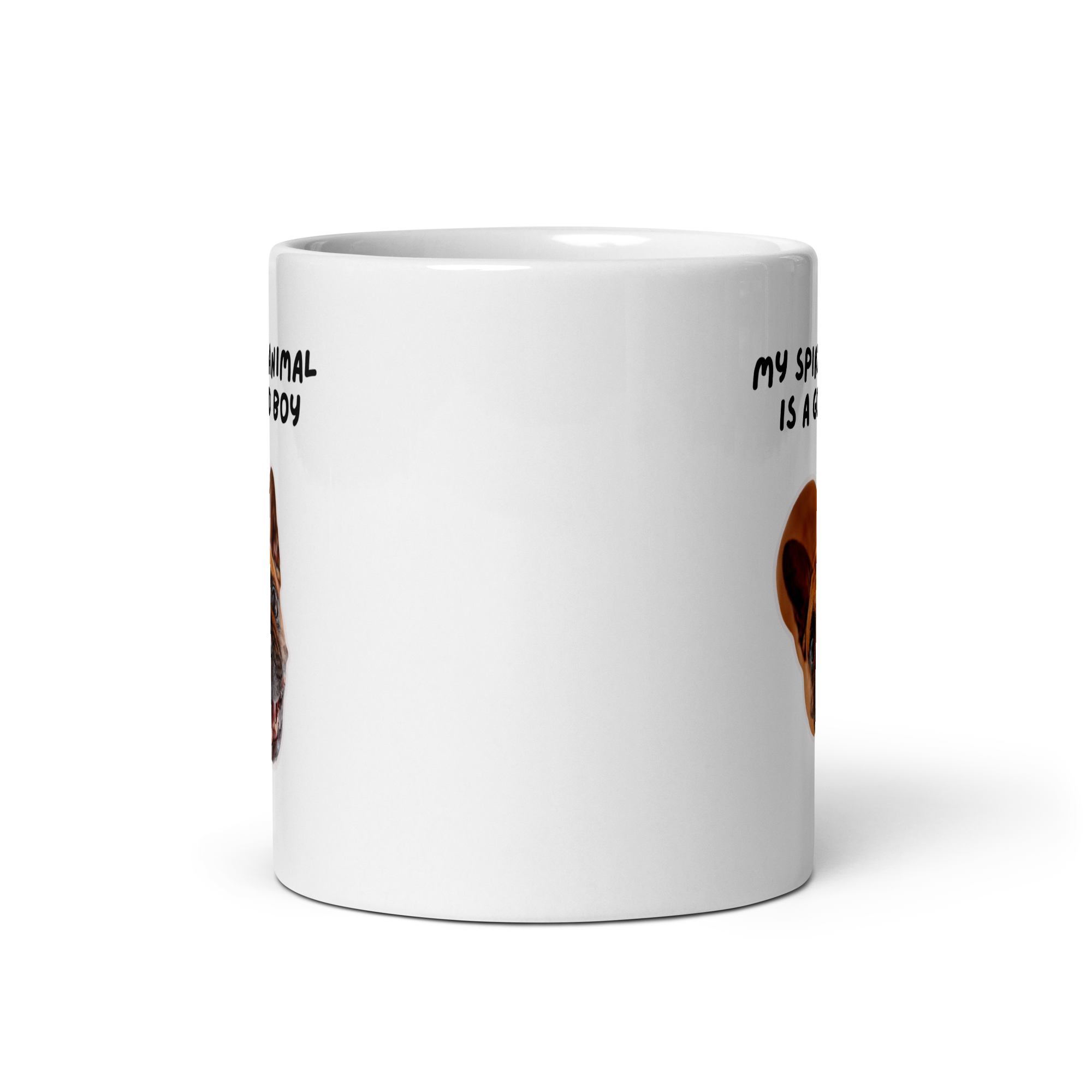 My Spirit Animal Is A Good Boy | White Glossy Mug | The Neurospicy Store