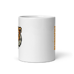 Neurospicy Tiger | White Glossy Mug | Statement Gift for Neurospicy Thinkers white-glossy-mug-white-11-oz-front-view-67dc667d3931b Kitchen & Dining > Drinkware > Mugs
