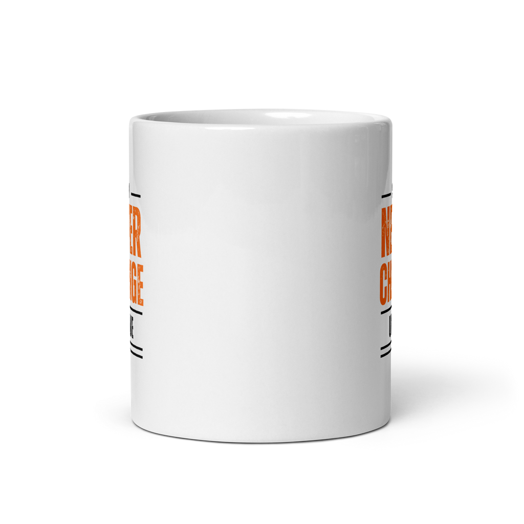 Stay Never Change Unique | White Glossy Mug | The Neurospicy Store