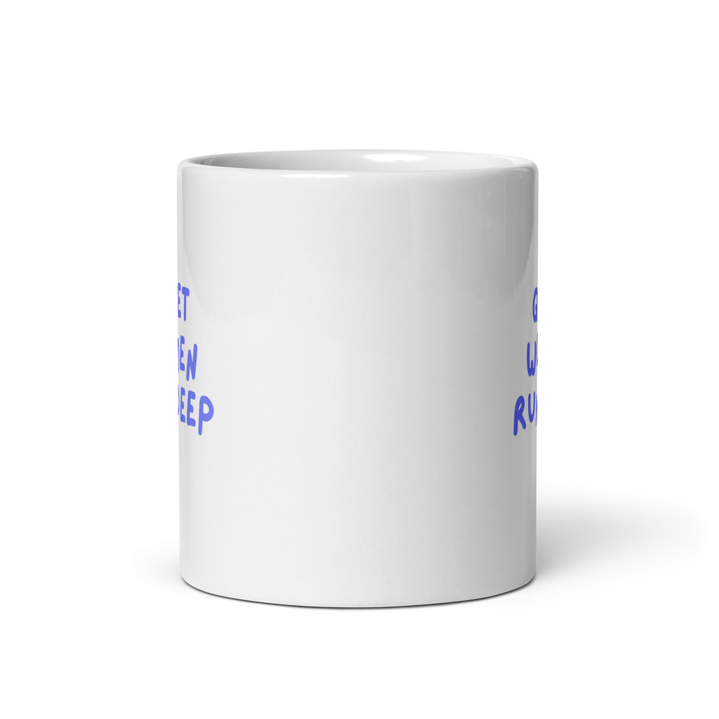 Quiet Women Run Deep Mug | Glossy White Mug | Gifts for Quiet Women white-glossy-mug-white-11-oz-front-view-67dc76866768c Kitchen & Dining > Drinkware > Mugs