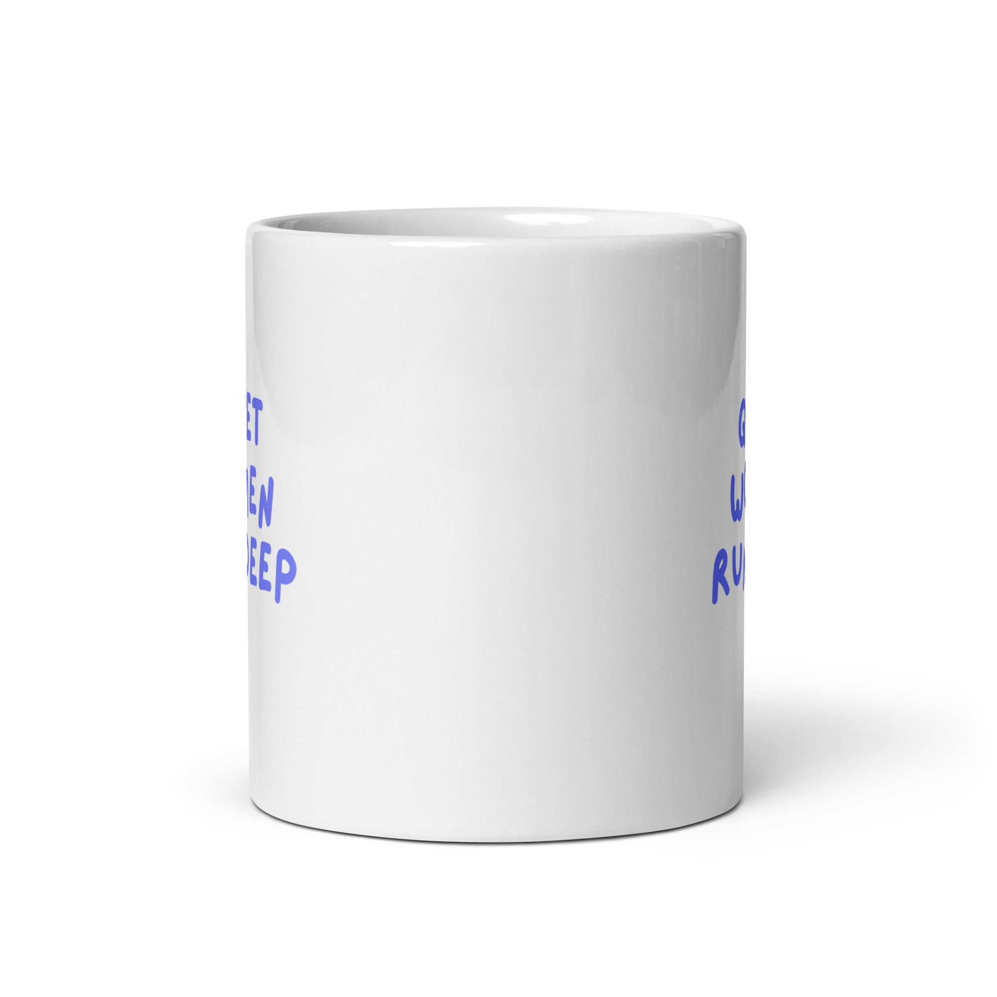Quiet Women Run Deep | White Glossy Mug | The Neurospicy Store