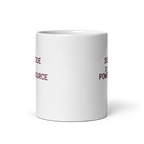 Solitude Is My Power Source | White Glossy Mug | The Neurospicy Store