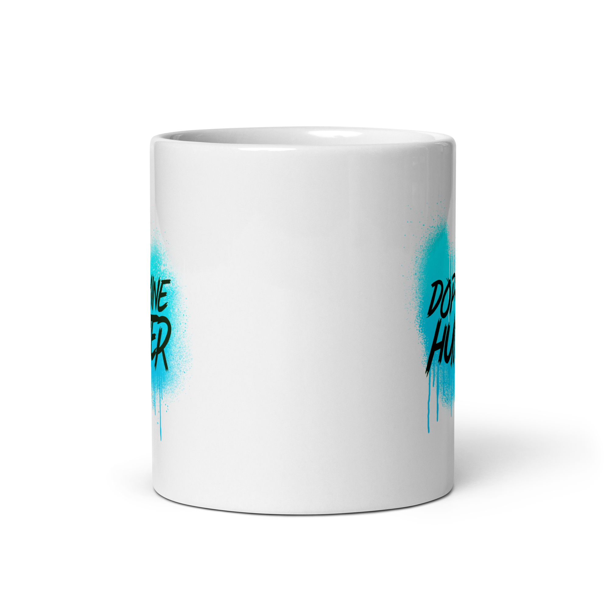 Dopamine Hunter | White Glossy Mug | The Neurospicy Store