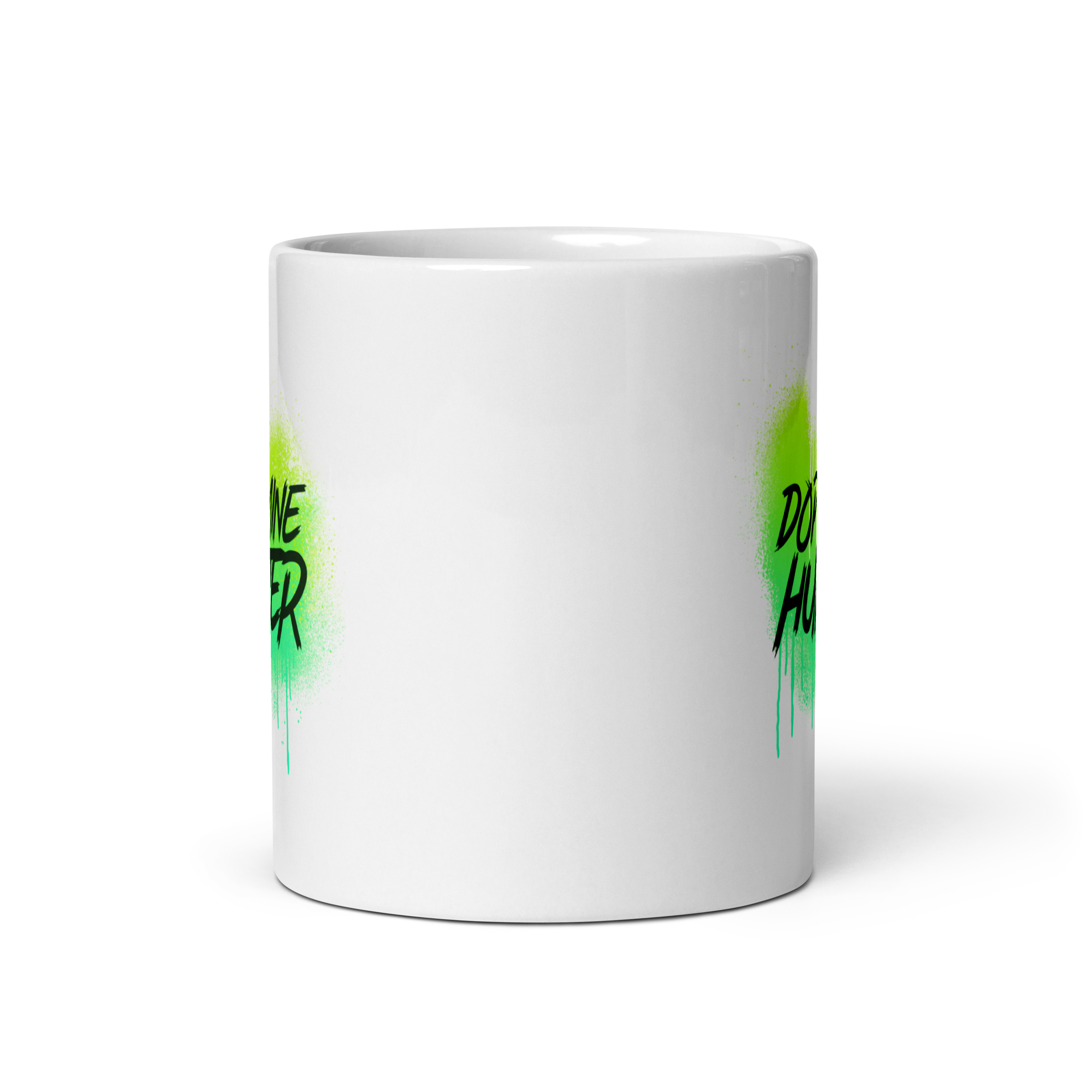 Dopamine Hunter | White Glossy Mug | The Neurospicy Store